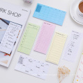 4 pcs Day plan Week Plan Month plan Detailed list Notebook Notepad Copybook Daily Memos Planner Journal Office Stationery